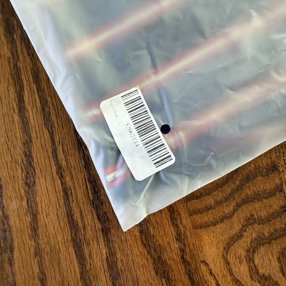 NWT Parke Cotton Mini Short Navy Stripe sz S - Picture 3 of 3